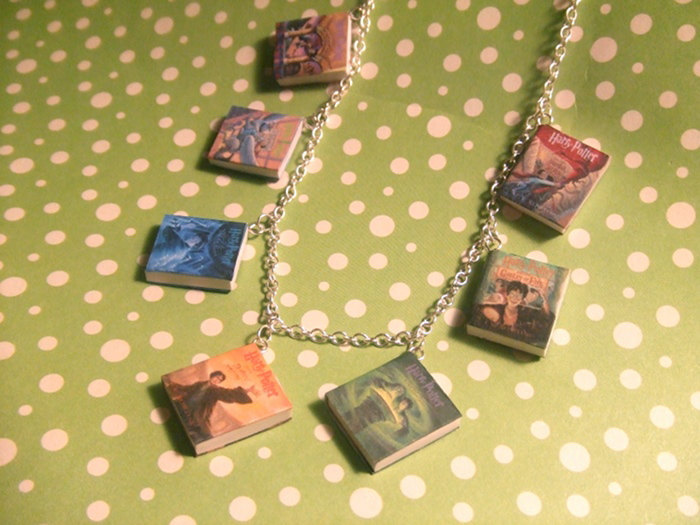 Harry Potter charm necklace