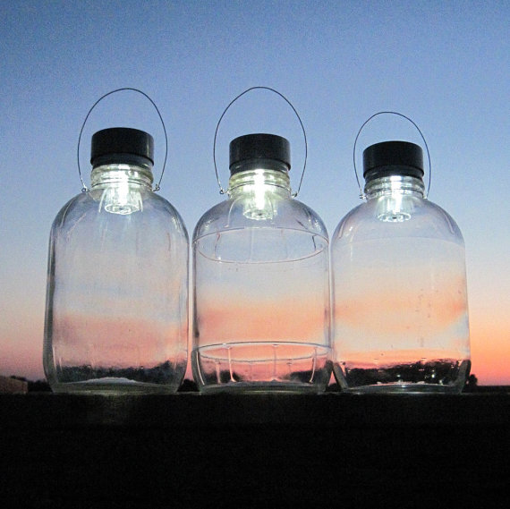 Mason jar solar lights