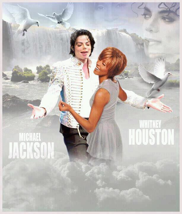 Michael Jackson and Whitney Houston