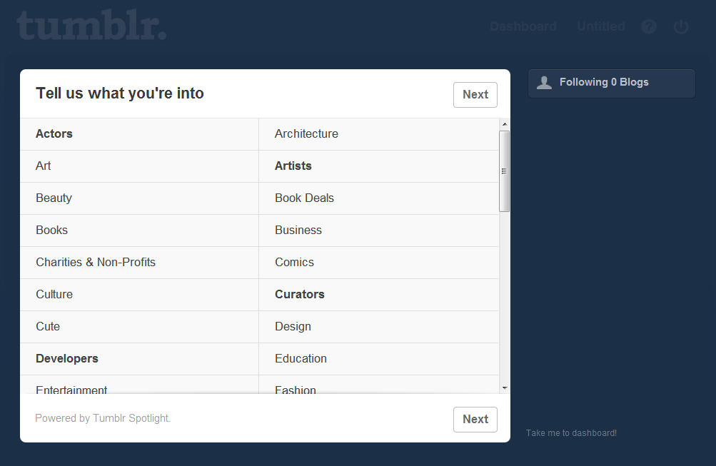 Get started on Tumblr in 5 easy steps